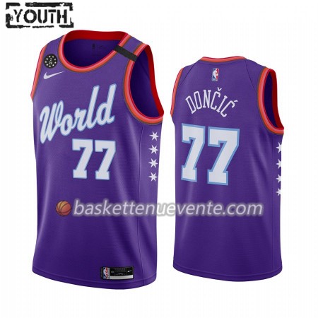 Maillot Basket Dallas Mavericks Luka Dončić 77 Nike 2020 Rising Star Swingman - Enfant